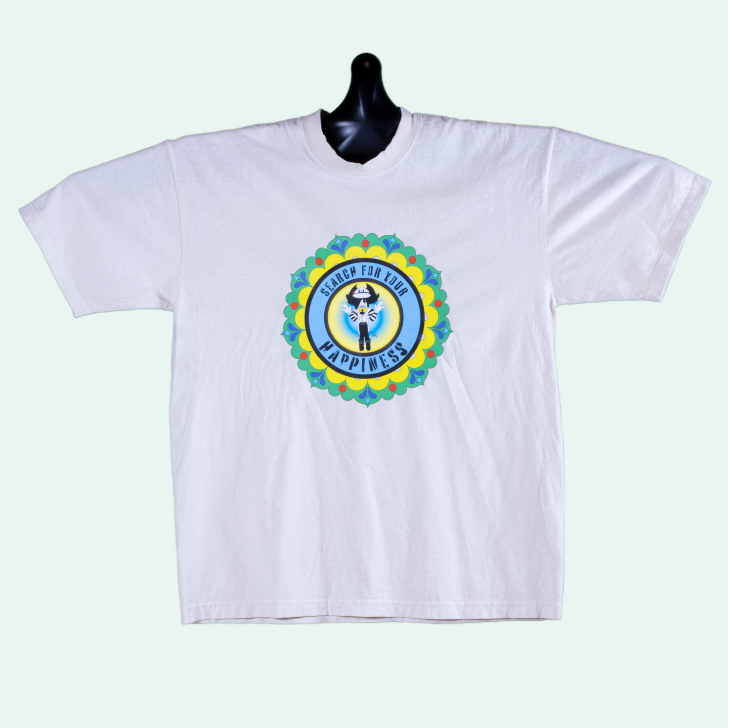 Search for happiness, CRE, Short sleeve T-Shirt, Made in USA 100% Cotton